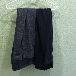 Black and grey Maternity pants